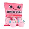 1Bag Mini Pudding Throw Pillow,Cute Snack Pillow Stuffed Animal Kitty Cat Snacks Creative Gifts for Teens Girls Boys view 1
