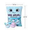1Bag Mini Pudding Throw Pillow,Cute Snack Pillow Stuffed Animal Kitty Cat Snacks Creative Gifts for Teens Girls Boys view 2