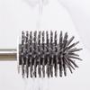Toilet Brush and Holder Toilet Brush Wall-mounted Vertical Toilet Brush Long Handle Holder Toilet Brush Beautifully Designed Bathroom Household Toilet Brush Creative Set Deep Cleaning Every Corner view 3
