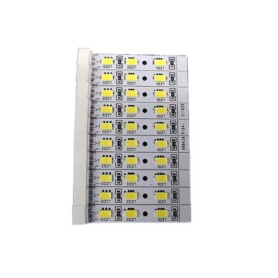 LANGshaw 1/2/ 10pcs Fridge White Light Led Strip 0064001874 Compatible for Haier BCD-459WDSS for Hisense for Ronshen for Refrigerator DC12V Led Bar 0.75 * 4.5cm Leisurely (Color : 10PCS)