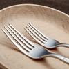 50 Piece Silverware Set for 10 Stainless Steel Flatware Sets With Stone Grain Handle Durable Home Kitchen Halloween Restaurant Cutlery Utensils Knifes Forks and Spoons Delicate Tableware Set view 4