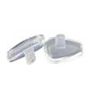 Caulo Airbag Clip On Nose Pads Compatible w Oakley Glasses Sunglasses OX5087 OX5113 OX5120 OX3127 OX3204 OX3222 OX5119 OX5122 OX5094 OO6005 OO4145 OO4147 etc (Clear - 1 Pair) view 1