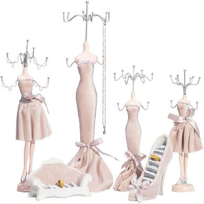 YQBUER Earring Rack Necklace Display Rack Model Jewelry Rack Princess Window Decoration Wedding Gift