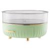 2 Tier Lazy Susan Turntable Organizer 360 Degree Rotating Spice Organizer Corner Cabinet Organizer with Drawers Lazy Susan Turntable for Cabinet,Bathroom, Living Room, Cabinet or Vanity view 1