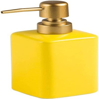 JYYBN Soap Dispenser Ceramic 320ml Liquid Soap Dispenser Color Lotion Storage Bottle Bathroom Accessories Home Decoration Gift, for Home Kitchen Bathroom Hotel Liquid Hand Soap Dispenser (Color : D)