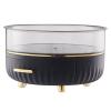 2 Tier Lazy Susan Turntable Organizer 360 Degree Rotating Spice Organizer Corner Cabinet Organizer with Drawers Lazy Susan Turntable for Cabinet,Bathroom, Living Room, Cabinet or Vanity view 1