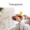 Lxcisy Clear PVC Table Cover, Plastic Table Cover Waterproof Oil Proof Rectangle Transparent Tablecloth for Kitchen Dining Room Tables Hardwood Floor, Customizable view 3