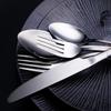 30 Piece Silverware Set for 6 Stainless Steel Flatware Sets Pink Gradual Change Handle Durable Home Kitchen Wedding Restaurant Cutlery Utensils Knife Forks and Spoons Delicate Tableware view 2