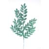 Direct Exports, 22" Honey Locust Glitter Spray: Peacock Green - Decorative Glitter Spray Stem view 1
