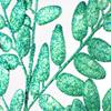 Direct Exports, 22" Honey Locust Glitter Spray: Peacock Green - Decorative Glitter Spray Stem view 3