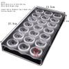 21 Cavities Spiral Windmill Half Ball Shape Polycarbonate Chocolate Mold Ice Cube Molds Candy Making DIY Baking Supplies view 2