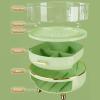 2 Tier Lazy Susan Turntable Rotating Makeup Organizer Perfume Stand Organizer 360 Degree Rotating Lazy Susan Organizer for Dresser, Cabinet, Bathroom, Living Room view 4