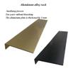 Etlegor Aluminum Alloy Shelves, Floating Wall Mounted Display Shelves Creative Bookshelf Strong Bearing Capacity in-line Partition Shelf for Bathroom/Showroom/Living Room Storage Rack view 4