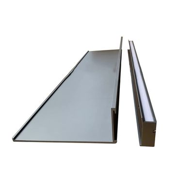 Etlegor Aluminum Alloy Wall Hanging Shelves, Built-in Illuminated LED Light and Transformer Wall Hanging Creative Bookshelf Simple Metal Clapboard Strong Load-Bearing Easy to Install