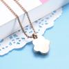 SHEIL Free Engraved Pet Name - Dog Paw Stainless Steel Cremation Urn Necklace for Ashes Keepsake Memorial Jewelry view 2