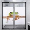 White Green Window Film No Glue Privacy Glass Film Red Eyed Frog Between Exotic Tree Removable Static Cling Window Film Stickers Animal 35.4Wx78.7L-inch x2 Pcs view 2