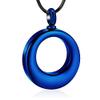 SHEIL Circle of Life Cremation Necklace for Ashes for Human/Pet Stainless Steel Memorial Urn Jewelry Free Engraving view 1