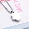 SHEIL Free Engraved Pet Name - Dog Paw Stainless Steel Cremation Urn Necklace for Ashes Keepsake Memorial Jewelry view 3