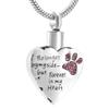 SHEIL Keepsake Pendant - No Long by My Side But Forever in My Heart Cremation Jewelry for Ashes for Pet Memorial Urn Necklace view 1