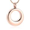 SHEIL Circle of Life Cremation Necklace for Ashes for Human/Pet Stainless Steel Memorial Urn Jewelry Free Engraving view 1