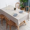 YWBXSHKD Plastic Outdoor Tablecloths 39x62in, PVC Vinyl Tablecloth, Heavy Duty Vinyl Table Cloth for Kitchen Dining Table Wipeable PVC Tablecloth for Rectangle Table view 1
