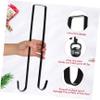 DOITOOL Christmas Wreath Hook Front Door Wreath Hanger Garland Hanging Hook Wreath Door Double-Sided Wreath Hanger Christmas Garland Over The view 3
