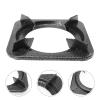 3pcs Gas Stove Bracket Kitchen Stove Accessory Wok Support Ring Iron Stove Holder Cast Iron Wok Ring Durable Wok Ring Gas Stove Accessory Stove Rack Stove Burner Grate view 2