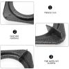 3pcs Gas Stove Bracket Kitchen Stove Accessory Wok Support Ring Iron Stove Holder Cast Iron Wok Ring Durable Wok Ring Gas Stove Accessory Stove Rack Stove Burner Grate view 3
