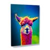 Sense Canvas Alpaca 9 Canvas Art - Home Decor Wall Art Print Poster Painting Large 30x40 / 1.5" view 1