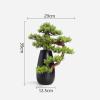 Artificial Plants Artificial Bonsai Tree, Fake Plants Ceramic Potted Tree Artificial Cedar Bonsai Tree Decoration For Home Desk Office Bathroom Kitchen Farmhouse Indoor/Outdoor Artificial Bonsai Tree view 2