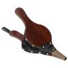 Fireplace Bellows, Wood Fireplace Bellows with Hanging Strap for Indoor Outdoor Fireplace, Fire Pit, Wood Stove, BBQ, Camping, 30x13cm view 1