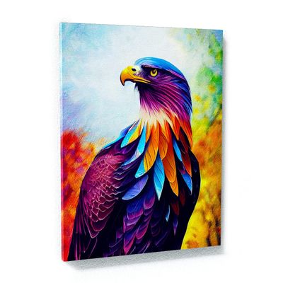 Sense Canvas Eagle 7 Canvas Art - Home Decor Wall Art Print Poster Painting Large 30x40 / 1.5"