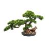 Artificial Plants Artificial Bonsai Tree, Simulation Pine Tree Potted Plant, Office DIY Decorative Bonsai, Fake Green Plant Decoration Artificial Plants, For Desktop Display Artificial Bonsai Tree view 1