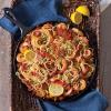 10cm Cast Iron Skillet, Frying Pan Pre Seasoned Oven Safe Cookware Heavy Duty Cast Iron Pan with Drip Spouts for Camping Indoor and Outdoor Cooking(10cm) view 2