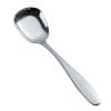 China Soup Spoons Flat-bottomed Spoon, Stainless Steel Spoon, Long Handle, Creative Household Adult Eating Spoon, Children's Small Spoon, Spoon Spoon, 10 pieces Versatile spoon (Size : Medium) view 1