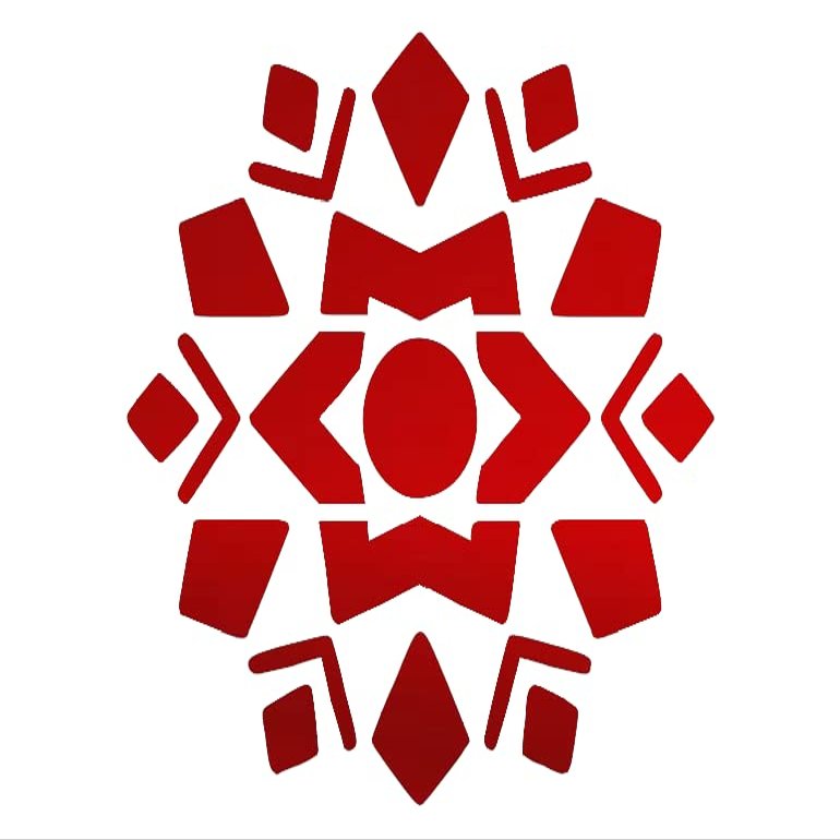 Mandala 4 Stencil Geometric Star Burst Shape 8" x 10" Reusable Plastic Sheet S701
