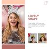Beaupretty 4pcs Year Headbands Compact Decorative Hair Accessories for Parties Fun Celebrations Vibrant Colors Unique Designs for Adults and Boys and Girls view 3