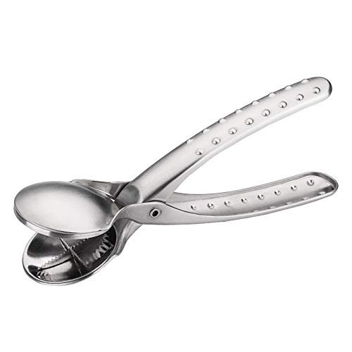 TOMYEUS Pecan Nut Cracker 2-in-1 Walnut Clip Chestnut Clip Nut Cracker Opener Sheller Walnut Pliers Metal Cutter Kitchen Nut Sheller Clip Tool Clamp Walnut Plier Opener Tool
