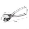 TOMYEUS Pecan Nut Cracker 2-in-1 Walnut Clip Chestnut Clip Nut Cracker Opener Sheller Walnut Pliers Metal Cutter Kitchen Nut Sheller Clip Tool Clamp Walnut Plier Opener Tool view 2