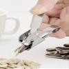 Pecan Nut Cracker Stainless Steel Forceps Nut Cracker Sunflower Seed Peeler Walnut Plier Clamp Opener Pistachio Crusher Kitchen Tools Accessories Walnut Plier Opener Tool (Color : Melon seed peeler) view 2