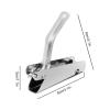 Pecan Nut Cracker Stainless Steel Forceps Nut Cracker Sunflower Seed Peeler Walnut Plier Clamp Opener Pistachio Crusher Kitchen Tools Accessories Walnut Plier Opener Tool (Color : Melon seed peeler) view 3