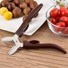 TOMYEUS Pecan Nut Cracker Multifunctional Chestnut Opener Plastic Stainless Steel Walnut Clip Sheller Chestnut Opener Convenient Kitchen Tool Walnut Plier Opener Tool view 4