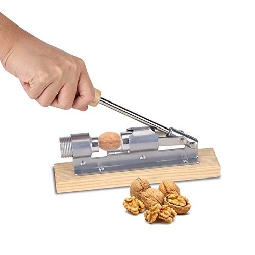 TOMYEUS Pecan Nut Cracker Nutcracker Crack Almond Plier Nut Hazelnut Hazel Pecan Heavy Duty Walnut Cracker Filbert Machine Sheller Kitchen Clamp Clip Tool Walnut Plier Opener Tool