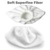 Steam Mop Replacement Pads Compatible for Karcher SC Steam Cleaner Microfiber Mop Cloth Steam Pocket Mop Pads Set for SC Floor Nozzle SC2 SC3 SC4 SC5(4 Mop Cloth and 4 Cloth Cover) view 4