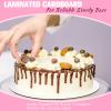 50 Pack Cake Boards, White Cake Boards Round, Circle Cardboard Base Board, Disposable Oil-Proof Cardboard Base for Baking Pizza Birthday Wedding Dessert Decorating(8 Inch) view 4