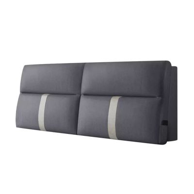Headboard Backrest Large Wall Pillow Wedge Pillow for Headboard Bed Rest Lumbar Support Pad King Size Bolster Removable Cover for Dorm Bench Daybed,A,No headboard 78.7"/200cm