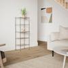 5 Wire Shelving Unit Adjustable Storage Shelf Metal Storage Rack with Leveling Feet for Closet Laundry Pantry Kitchen Garage 750 LBS Capacity 16.7" L11.8" W47.6" H, Chrome view 2