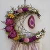 Abaodam 3Pcs Moon Shape DIY Rattan Wreath Grapevine Wreaths for Crafts Handmade DIY Rattans Wreath for Party Decoration view 4