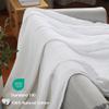100% Cotton Waffle Blanket (White - Queen Size - 90 * 90''), Pre-Washed and Anti-Shrinkage Soft Lightweight Bed & Couch Blanket, 380 GSM Waffle Weave Throw Blanket for All Seasons view 3