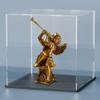 HEMYLU Acrylic Display Case, Clear Acrylic Box with Matt Base and Lid for Display, Large Display Case for Action Figures Home Storage and Organizing Toys (12x12x12 inch) view 1